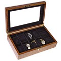 Tan 8-slot Watch Box