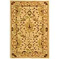 Hand-spun Oushak Wool Rug (3' x 5')