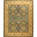 Handmade Legacy Light Blue Wool Rug (8' x 10')