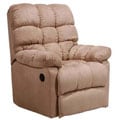 Wall Hugger Recliner Chair Mocha Microfiber