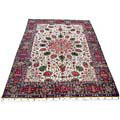 Persian Hand-knotted Tabriz Ivory/ Green Rug (11'4 x 16)