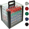 Pro Clay 1000-piece Casino Poker Chip Set