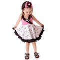 Sophia's Style Girl's Halter Flamingo Dress