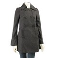 Coffee Shop Women's Polka Dot Walker Coat