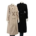 London Fog Women's Double-breasted Trench Coat