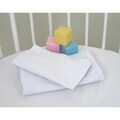 Oval White Sheets for Elite Bassinets (Set of 2)