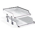 White Polypro In/ Out Tray