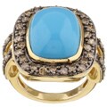 Encore by Le Vian 14k Gold Turquoise and Diamond Ring