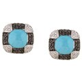 Helpful problem solvers for Robbins Diamonds Billboard Graffiti Encore by Le Vian 14k Gold Turquoise Earrings