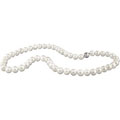 New York Pearls Sterling Silver FW Pearl Necklace (8-9 mm)