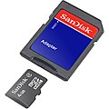 SanDisk 4GB Micro SD High-Capacity Card with SD Adapter (Class 4)