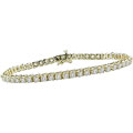 14k Gold 5 3/4ct TDW Diamond Bracelet