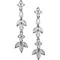 18k White Gold 2 3/4ct TDW Diamond Drop Earrings (G-H, SI)