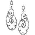 18k White Gold 1 1/6ct TDW Diamond Earrings (G-H, SI)