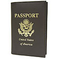 Boston Traveler Brown Leather Passport Cover