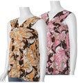 Adi Designs Women's Empire Waist V-neck Top