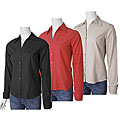 Harve Benard Women's Dotted Collared Shirt