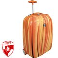 Heys XCase Exotic Polycarbonate 20-inch Orange Flow Carry-on