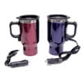 Two Heated Plug-in Travel Mugs