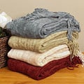 Hotel Luxury Heavyweight Chenille Throw Blanket