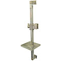 Claremont Satin Nickel Slide Shower Bar