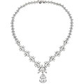Icz Stonez Sterling Silver CZ Exquisite Necklace
