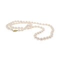 DaVonna 14k Akoya Cultured18-inch Pearl Strand (7.5-8 mm) (Set of 2)
