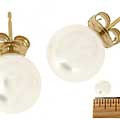 Cultured Akoya Pearl Earrings (8.5-9 mm) (Set of 4)