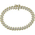 10k Yellow Gold 6ct TDW Diamond Tennis Bracelet (G-H-I, I2-I3)