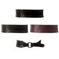 Linea Pelle Women's Edge-studded Belt
