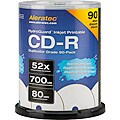 Aleratec HydroGuard Printable CD-R (1 pack of 90 discs)