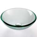 Kraus 19 mm thick Clear Glass Vessel Sink