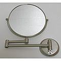 DeNovo Round Wall-mount Magnifier Mirror