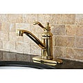Templeton Polished Brass Centerset Bathroom Faucet