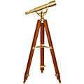 50mm Brass SpyScope with Mahogany Tripod