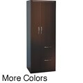 Mayline Aberdeen Mocha Personal Storage Cabinet