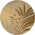 Tropic Collection Outdoor/ Indoor Area Rug (8' Round)