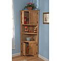 Pine Corner Cupboard