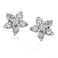 14k Gold 1/5ct TDW Diamond Star Earrings