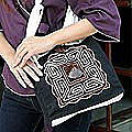 'Coconut Elephant' Cotton Sling Tote (Thailand)