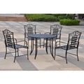 Five-piece Wrought Iron Patio Set
