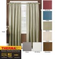 Irridescent Faux Silk 95-inch Thermal-backed Panel Pair
