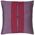 Lavender and Mulberry Thai Silk Cushion Cover