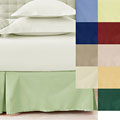 Solid Color 205 Thread Count Cotton Bedskirt
