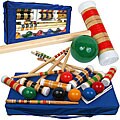 Professional Complete Croquet Set & Carrying Case