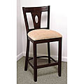 Medium Oak Pearl Drop Counter Stool
