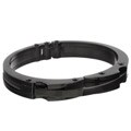 Stainless Steel Black Ion-plated Bracelet