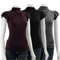 Necessary Objects Junior's Bubble Sleeve Shirt
