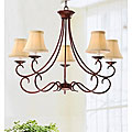 Iron 5-light Chandelier