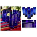 Set of 6 Blown Glass 'Pure Cobalt' Highball Glasses (Mexico)